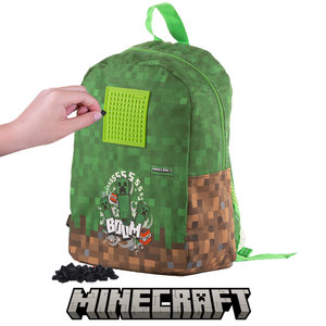 Školský batoh Minecraft jednokomorový-3