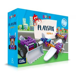 Stavebnica Playstix - vozidlá 146 dielikov-1