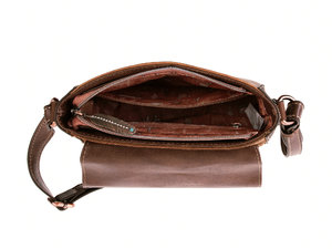 Malá crossbody kabelka s chlopňou Arizona-4